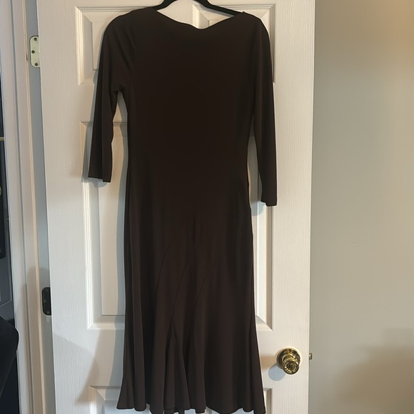 Brown Lauren Dress Size Small Bin FW2 - Picture 3 of 6